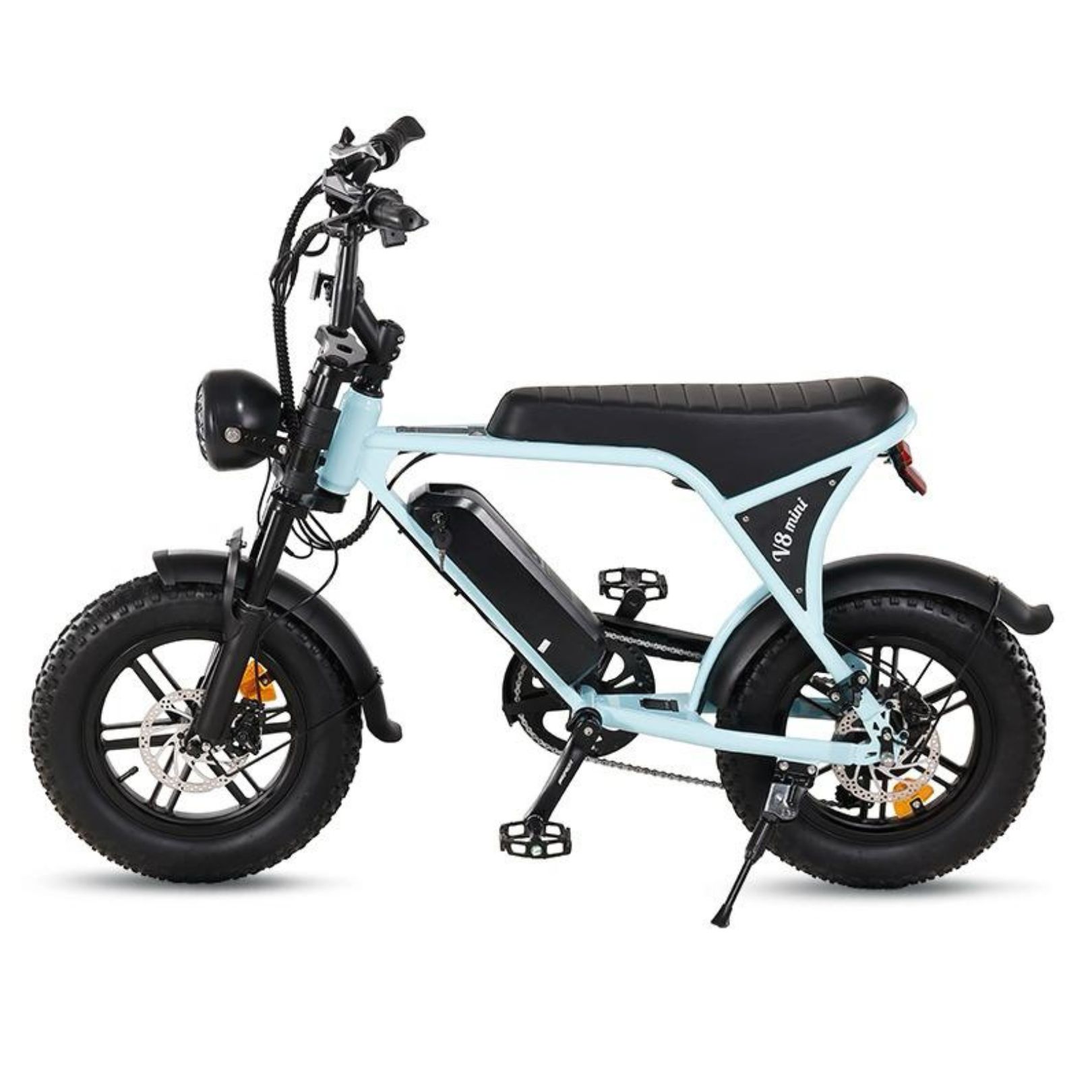 Vélo Électrique Bleu - Urban Rider V8 Mini - image 3