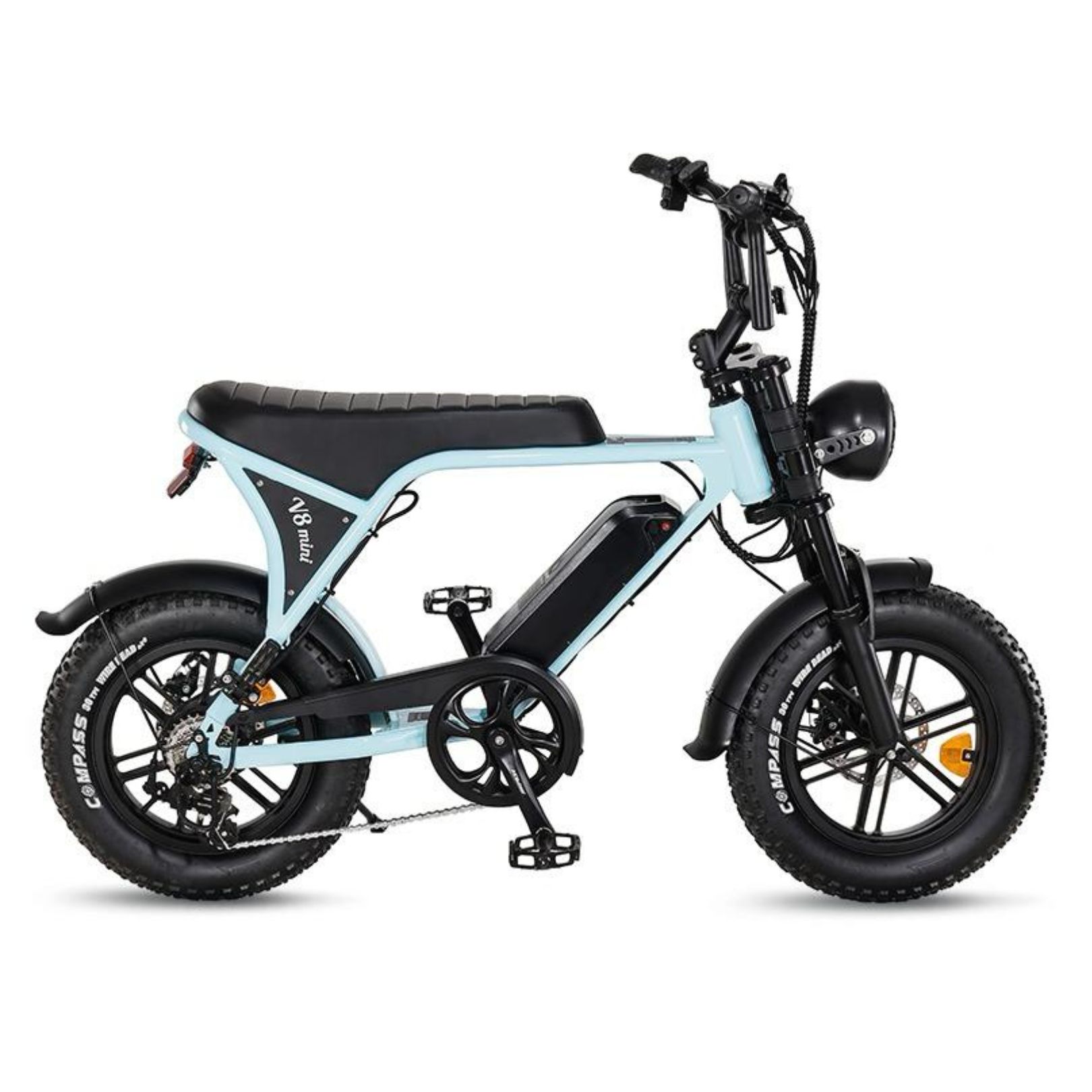 Vélo Électrique Bleu - Urban Rider V8 Mini - image 4